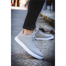 Erkek Günlük Yumuşak İç Astarlı Şık Sneaker Spor Ayakkabı Gri-gri Gri Erkek Günlük Yumuşak İç Astarlı Şık Sneaker Spor Ayakkabı Gri-gri Gri
