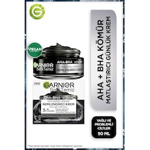 Saf Ve Temiz Kömür Matlaştırıcı Günlük Nemlendirici Krem 50ml