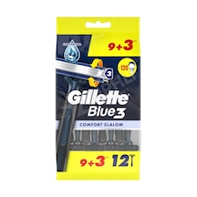 4 Adet Gillette Blue3 Slalom Tıraş Bıçağı 9 + 3'lü Poşet