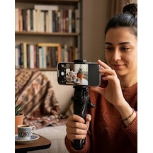 Masaüstü Telefon Tripodu Katlanabilir Telefon Tutucu Video Çekim Standı
