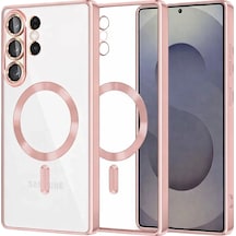Gld-spt- Newface Samsung Uyumlu Galaxy S26 Ultra Kross Magneticsafe Kapak - Rose