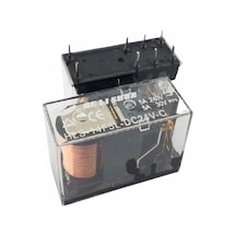 24v 5a Çift Kontak Röle - Hls-14f3l-dc24v-c