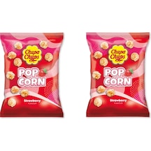 Chupa Chups Pop Corn Strawberry - Çilek Aromalı Patlamış Mısır 90 Gr 2 Adet