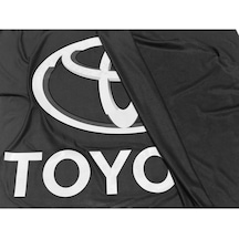 Toyota Uyumlu Corolla Verso Siyah Kumaş Garaj Brandası Penye Branda Örtü