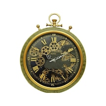 Saat Çarklı Köstek Modeli Duvar Saati Dekoratif Ev Ofis Hediyelik