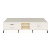 Kronos Tv Ünitesi 2 Raflı 2 Çekmeceli 2 Kapaklı 220x59x51 Aytaşı-aytaşı Aytası/aytası - Aytası