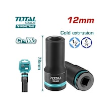 Total 12 Mm 1/2 Altı Köşe Darbeli Derin Lokma Thdıs12122l