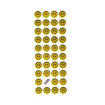 Sticker Kabartmalı Stiker Defter, Planlayıcı Etiket - Cb341 16x7 Cm- Emoji , Gülenyüz