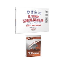 Editör 2027 5. Sınıf Sosyal Bilgiler Poster Soru Bankası Çözümlü+ Anla Kazan Paragraf