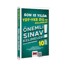 Yargı Ydt Yks Dilde Son 15 Yılda Kullanılan Önemli Sınav Kelimeleri Yargı Yayınları