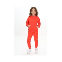 Toontoy Kids Toontoy Kız Çocuk Eşofman Takım Nar Çiçeği