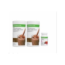 Herbalife 2 Adet Çikolata Aromalı Shake+50gr Ahududu Aromalı Çay