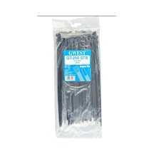 Gwest Gt 250 Stb 100 Adet 250x4.8mm Siyah Kablo Bağı