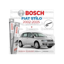 Fiat Stilo Muz Silecek Takımı 2002-2005 Bosch Aeroeco