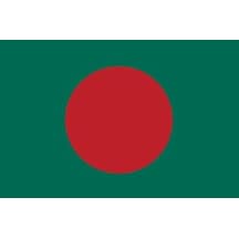 Bangladeş 15x22,5 Masa Bayrağı (Direksiz)