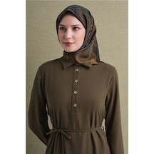 Armine Saf İpek Twill Eşarp 9602d 80 Çok Renkli