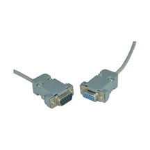 RS-232 Seri Kablo Dişi-Erkek Cross Çapraz Bağlantılı 1.8 M