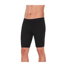 6 Adet Erkek Modal Uzun Boxer Short Siyah 161 001