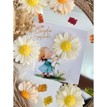 Bernami Mum Pinterest 20 Adet Özel Tasarlanmış Kart Ve Papatya Mum. Doğum Günü, Baby Shower, Bebek Doğum Hediyelik Diğer