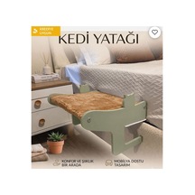 Mobilya Dostu-yer Kaplamaz-kedi Yatağı Askılı Model Yeşil