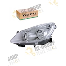 Opel Corsa D Ön Far Kromlu Beyaz 2006-2010 -sol- 1216189
