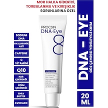 Procsın Hydro Solutıon Dna Eye  Ve Mor Halkalara Karşı Göz Çevresi Yenileyici Krem 20 ML