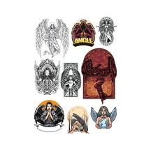 Düşmüş Melek Sticker Set 9 Parça Telefon, Tablet, Defter, Laptop Sticker