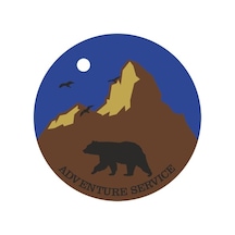 Sticker Usta Outdoor Adventure Camping Sticker - 22065 Renkli 10 X 10 Cm