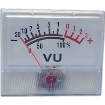 Analog İbreli Vu Metre Yüksek Hassasiyetli Vumetre 55x47