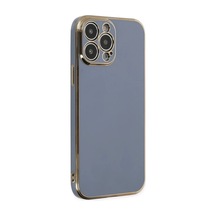 İphone 14 Pro Kılıf Volet Silikon - Mavi