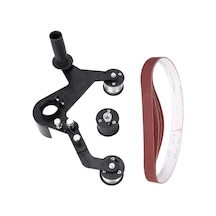 Taş Motoru Esnek Şerit Zımpara Aparatı Kayışlı Zımpara Dönüştürücü 740x40 Mm Rox Wood 0059