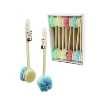 İbico İ21-094 2in1 Kullanım Plastik Saplı Banyo Lif & Duş Fırçası 38cm