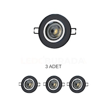 Cata Ct-6646 Dekoratif Cam Spot Kasası Zambak Gu10 - 3 Lü Paket