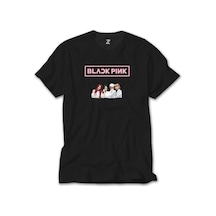 Blackpink Face Siyah Tişört Siyah