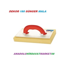 Dekor Süngerli Mala Derz Çekme Malası Sıva Düzeltme Malası
