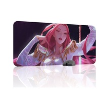 Kpop Demon Hunters Dikişli Kauçuk Oyuncu Mousepad V5 - 90x40 Xxl Gaming Mouse Pad