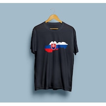 Oversize Slovakia / Slovakya Haritası Cep Tasarım Unisex T-shirt Siyah Oversize Slovakia / Slovakya Haritası Cep Tasarım Unisex T-shirt Siyah
