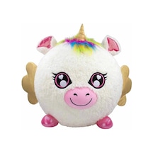 72031 Şişme Peluş Unicorn Xxl Beyaz