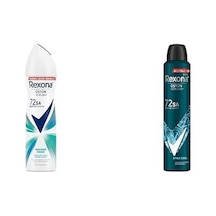 Kadın Sprey Deodorant Shower Fresh 72 Saat Kesintisiz Üstün Koruma 150 Ml Ve Rexona Men Erkek Sprey Deodorant Xtra 72 Saat Kesintisiz Üstün Koruma 200 Ml