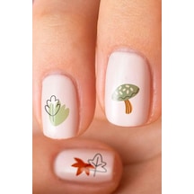 Lexroo Kuşlar -1 Tırnak Dövmesi, Tırnak Tattoo, Nail Art, Tırnak Sticker