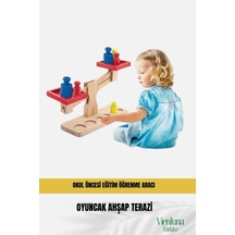 Algı Arttırıcı Kavrama Zeka Organizasyon Yeteneği Geliştirici Eğitici Ahşap Terazi Oyuncak