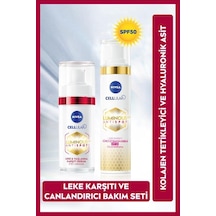 Nivea Luminous630 Kolajen Tetikleyici Leke ve  Serum 30 ML + Leke  Gündüz Bakım Kremi SPF50 50 ML