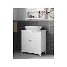 Banyo Dolabı, Ayarlanabilir Raflarla Bol Depolama Alanı Ve Şıklık Açık Meşe