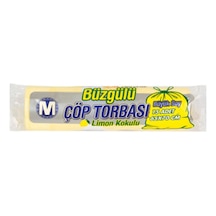 Migros Çöp Torbası Büzgülü Büyük Boy Limon Kokulu 15'li - 8 Adet Tarı