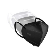 Vkemall 60 Adet Yenilenebilir Yüz Maskesi - Siyah, Gri, Beyaz - 5 Katlı, 95% Filtre Oranı, Konforlu Kulak Kayışı Ve Ayarlanabilir Burun Klipsi