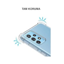 İletişim Samsung Galaxy A35 İle Uyumlu Kapak Şeffaf Airbag Antishock Köşe Korumalı Silikon Kılıf Diğer