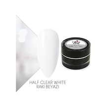Buılder Gel 30 Ml Half Clear Whıte Rakı Beyazı Renk Protez Tırnak Jeli