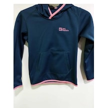 Jack Wolfskin Actıve Hoody Çocuk Polar Lacivert Jack Wolfskin Actıve Hoody Çocuk Polar Lacivert
