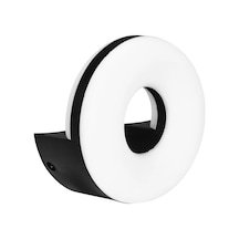 Horoz Donut-10 10w Siyah 3000k Led Bahçe Armatürü Çok Renkli