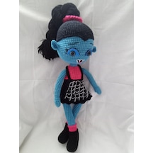 Mavi Vampir Bebek Amigurumi